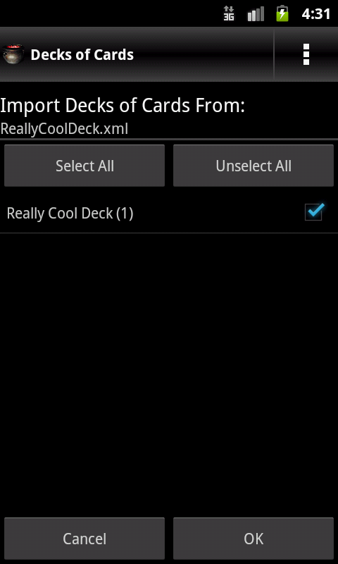 Truly Random Import
